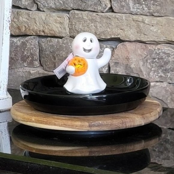 NEW Mr. Halloween Illuminated Halloween Ghost Chip and Dip Bowl - Picture 1 of 3